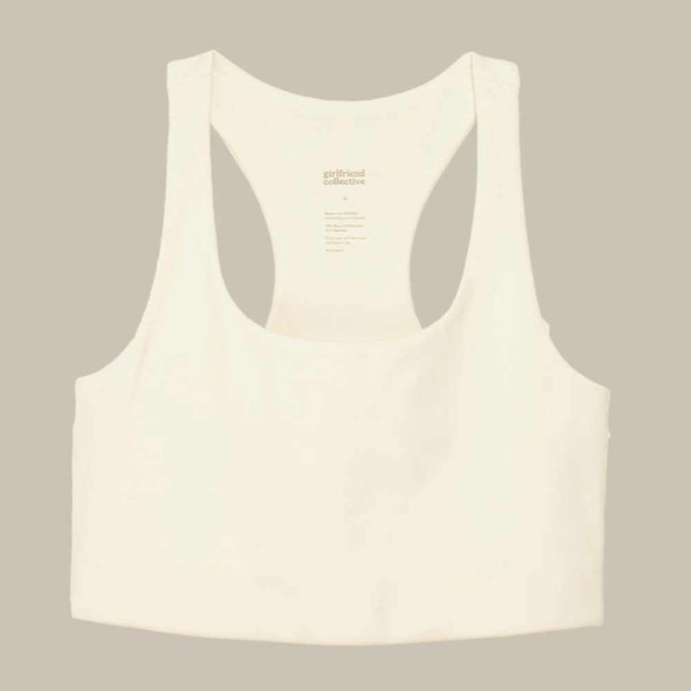 Ivory Paloma Bra (Girlfriend Collective) - size M